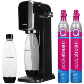 saturator-sodastream-art-czarny-2x-naboj-quick-connect-do-gazowania-wody