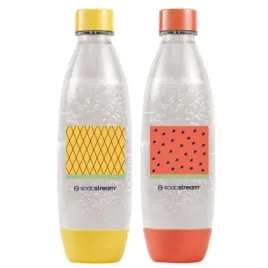 sodastream-butelki-na-wode-fuse-water-pomelo-zolta-i-koralowa-2x1l
