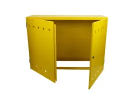 oslona-instalacyjna-100x70x30-wolnostojaca-zolta-bez-daszka-spad-wentylacj