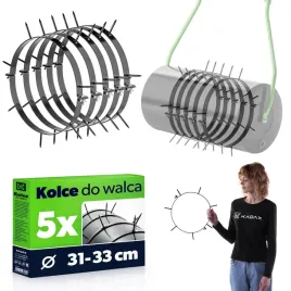 5-szt-kolce-do-walca-ogrodowego-porecze-do-areacji-oprawka-pierscien-zestaw