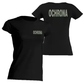 t-shirt-damski-ochrona-z-haftem-w-kolorze-srebrnym