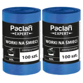 worki-na-smieci-wiazane-mocne-60l-paclan-expert-niebieskie-100szt-x-2