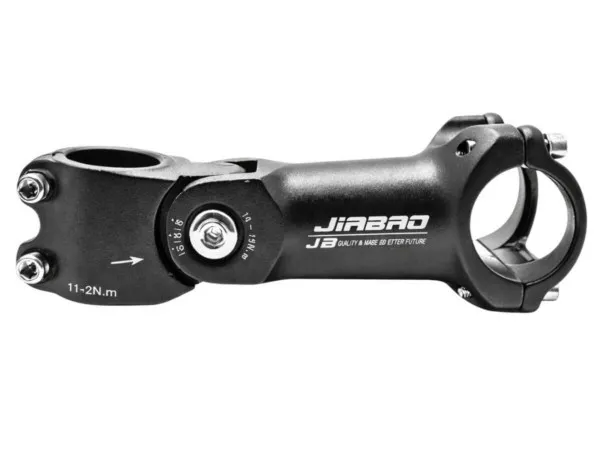 Wspornik kierownicy mostek regulowany Jiabao JB-8211F czarny 120mm alu 31,8