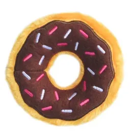 zippypaws-pluszowy-donut-mini-czekoladowy-zp811