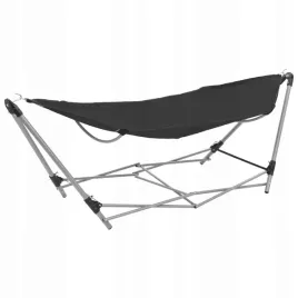 hamak-na-stelazu-skladany-241-x-76-x-70-cm-czarny