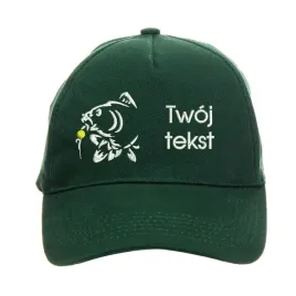 czapka-wedkarska-z-haftem-rozne-wzory-zielona