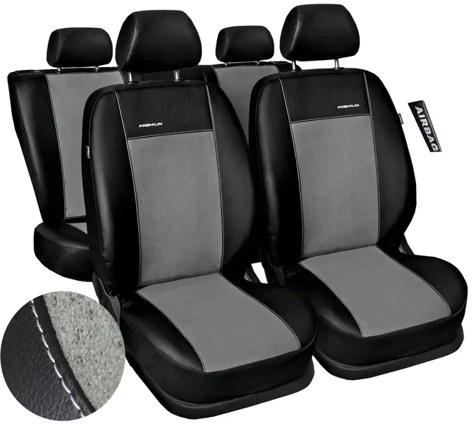 POKROWCE MIAROWE SKÓRZANE DO DACIA LOGAN III SANDERO III / STEPWAY od 2021