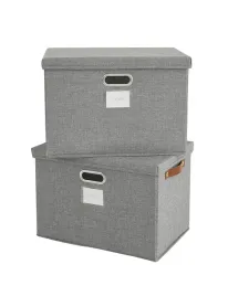bagnizer-pudelka-z-pokrywka-skladane-2szt-duze-kosze-na-ubrania-szare