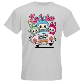 koszulka-labubu-t-shirt-z-nadrukiem-labubu-50-wzorow-do-wyboru-biala