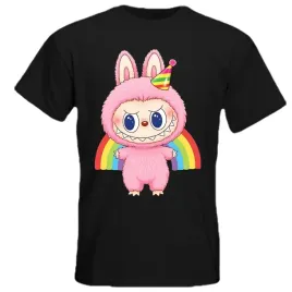 koszulka-labubu-t-shirt-z-nadrukiem-labubu-50-wzorow-do-wyboru-czarna