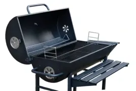 grill-weglowy-70-x-35-na-kolkach-z-polka-pokrywa-ogrodowy-przenosny-beczka
