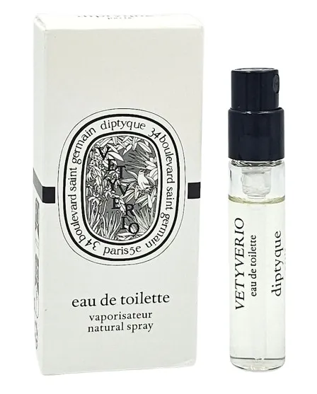 Diptyque Vetyverio Eau De Toilette 2ml Próbka Perfum Atomizer