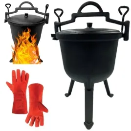 kociolek-stojacy-8-l-rekawice-zaroodporne-do-piekarnika-grilla-kominka