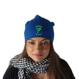 czapka-beanie-smerfetka-z-haftem-wlasnego-logo