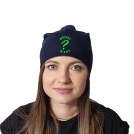 czapka-beanie-smerfetka-z-haftem-wlasnego-logo