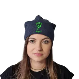 czapka-beanie-smerfetka-z-haftem-wlasnego-logo