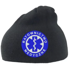 czapka-zimowa-z-haftowanym-logo-ratownictwo-medyczne-eskulap