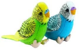 b-papuga-falista-maskotka-pluszak-13-cm-dzwiek-zielona