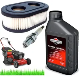 olej-sae30-filtr-powietrza-swieca-kosiarki-briggs