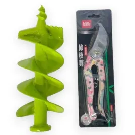 zestaw-ogrodowy-wiertlo-slimakowe-i-nozyce