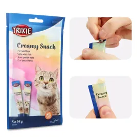 trixie-creamy-snack-tunczyk-i-bialoryb-przysmak-dla-kota-5-x-14g