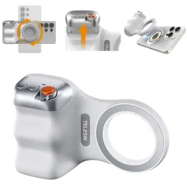 magnetyczny-uchwyt-na-palce-telesin-bialy-raczka-do-nagrywania-zdjec