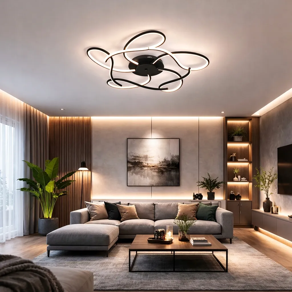 lampa-led-sufitowa-plafon-eko-zyrandol-led-nowoczesna-pilot