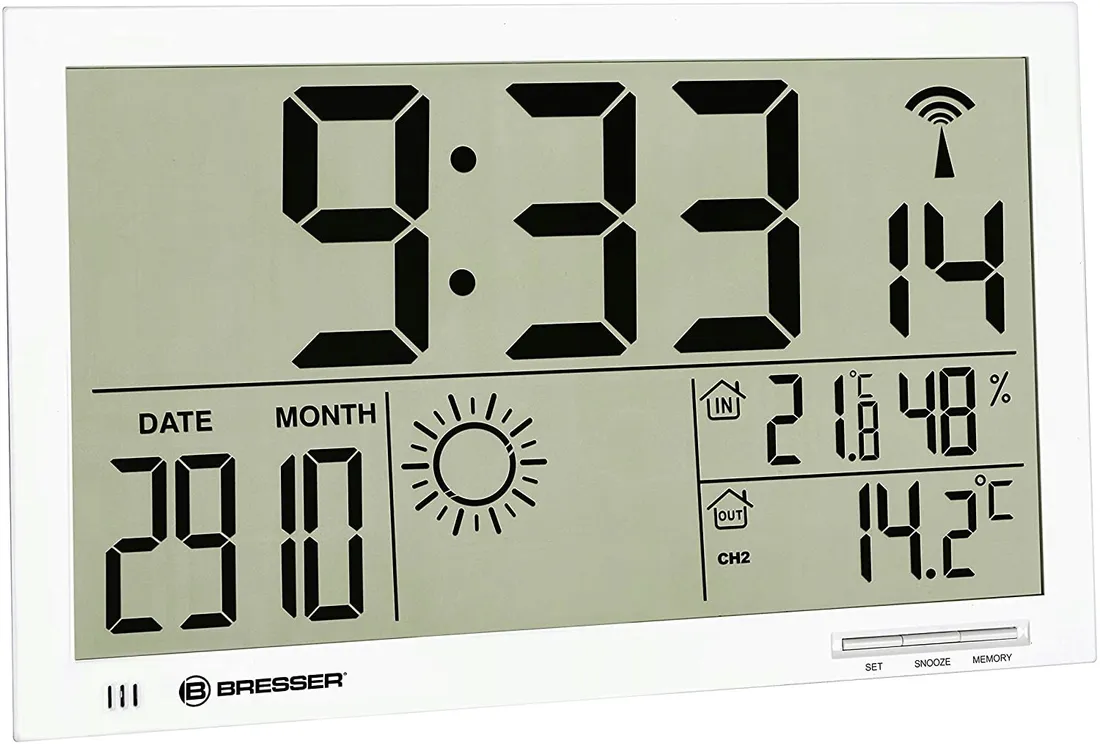 zegar-scienny-bresser-mytime-jumbo-lcd-bialy