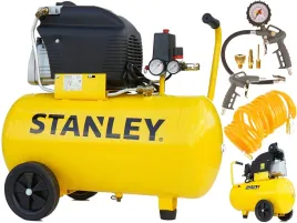 stanley-sprezarka-kompresor-olejowy-50l-2km-zestaw-pistolet-waz-spiralny
