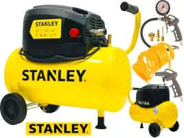 stanley-kompresor-bezolejowy-sprezarka-24l-8bar-zestaw-waz-pistolet
