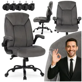 fotel-biurowy-obrotowy-krzeslo-do-biurka-ergonomiczny-szary-comfort