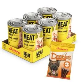 josera-meat-lovers-kurczak-z-marchewka-6x800-g-denties
