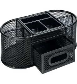 przybornik-na-biurko-grand-gr-1776-siatka-met-czarny-matowy