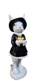 figurka-wielkanocny-pani-zajac-krolik-model-viii-duzy-czarny