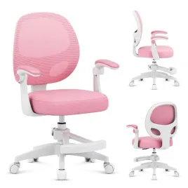 fotel-obrotowy-dla-dziecka-mark-adler-junior-3-1-pink-rozowy-ergonomiczny