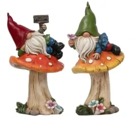 2x-krasnal-ogrodowy-ozdoba-figura-do-ogrodu-17cm-dekoracja-muchomor-zestaw