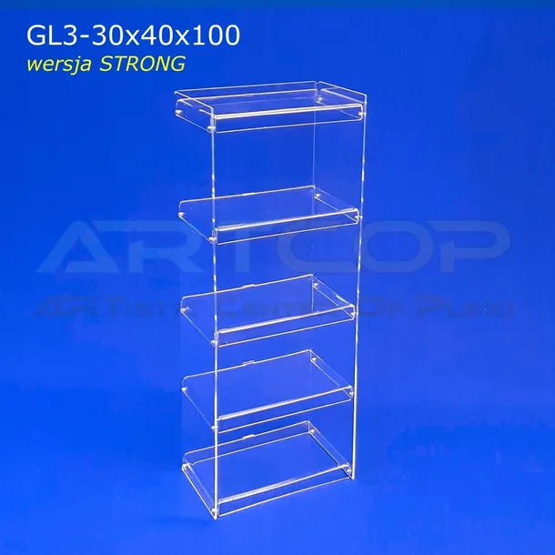 gablota-stojaca-witryna-strong-30x40x100cm-z-plexi-do-sklepu-apteki-bhp-glebokosc-mebla-30-cm