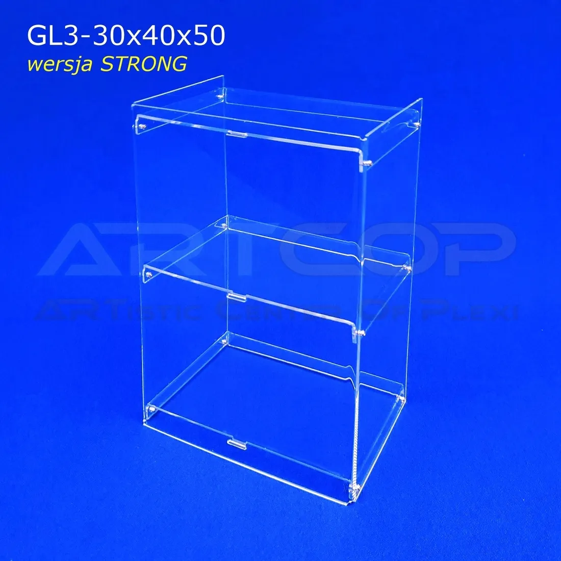 gablota-stojaca-witryna-strong-30x40x50cm-z-plexi-szafka-do-sklepu-apteki-stan-nowy