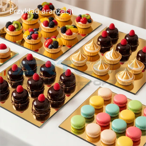 zlota-podstawka-paterka-na-slodki-stol-na-babeczki-monoporcje-z-plexi-stan-opakowania-oryginalne