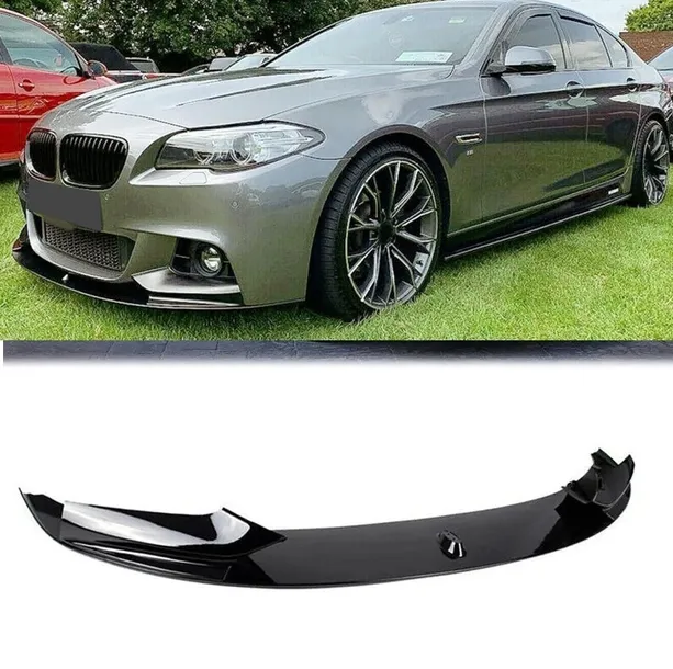 Dokładka Spliter BMW 5 F10 F11 M Performance Czarny Połysk Black