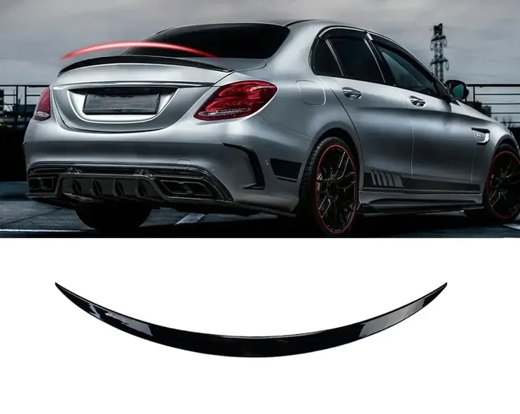 Lotka Spoiler Klapy Bagażnika Mercedes Benz C Klass W205 2014- 2020 Połysk