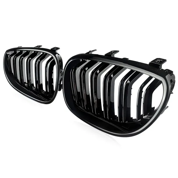 nerki-grill-bmw-5-e60-e61-04-09-czarny-polysk-stan-nowy-kolor-czarny