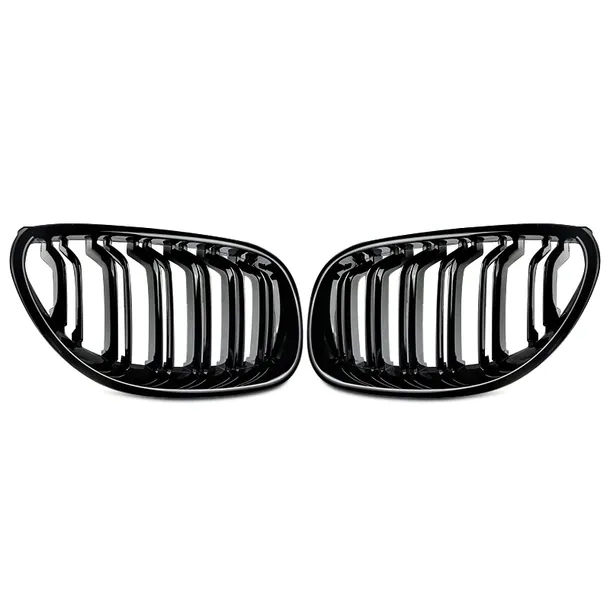 nerki-grill-bmw-5-e60-e61-04-09-czarny-polysk-stan-nowy-strona-zabudowy-przod