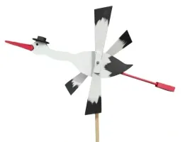wiatrak-ogrodowy-drewniany-bocian-na-kiju