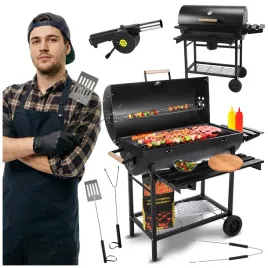 grill-weglowy-ogrodowy-z-pokrywa-na-kolach-polki-gril-na-brykiet-bbq