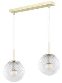 lampa-wiszaca-zyrandol-zlota-zyrandol-szklane-przezroczyste-kule-stella-led