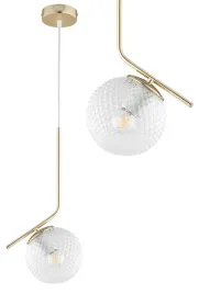 lampa-wiszaca-zlota-zyrandol-szklane-przezroczyste-kule-stella-led