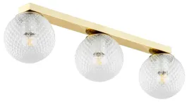lampa-sufitowa-plafon-zlota-zyrandol-szklane-przezroczyste-kule-stella-led