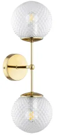 kinkiet-podwojny-lampa-scienna-zloty-szklana-przezroczysta-kula-stella-led