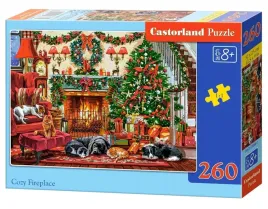 puzzle-260-elementow-swiateczna-ukladanka-przytulny-kominek-castorland